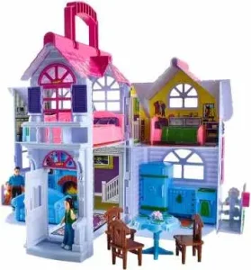 Plastic Draagbaar Poppenhuis
