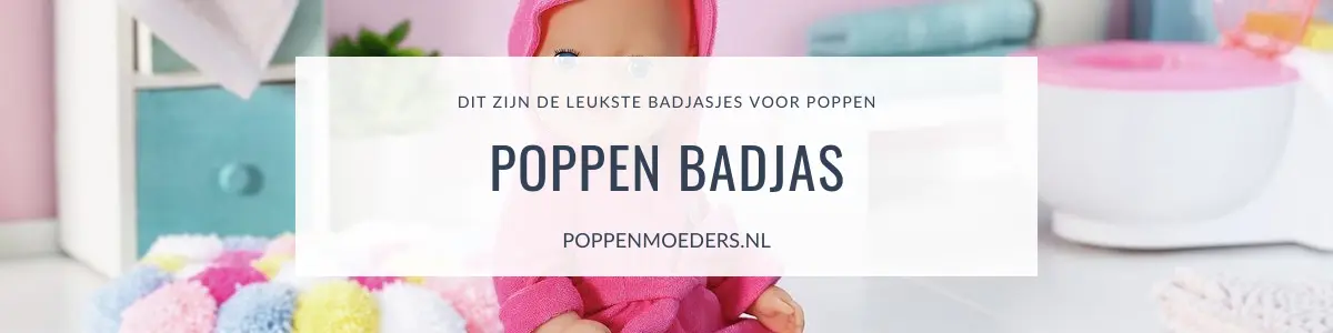 Poppen badjas